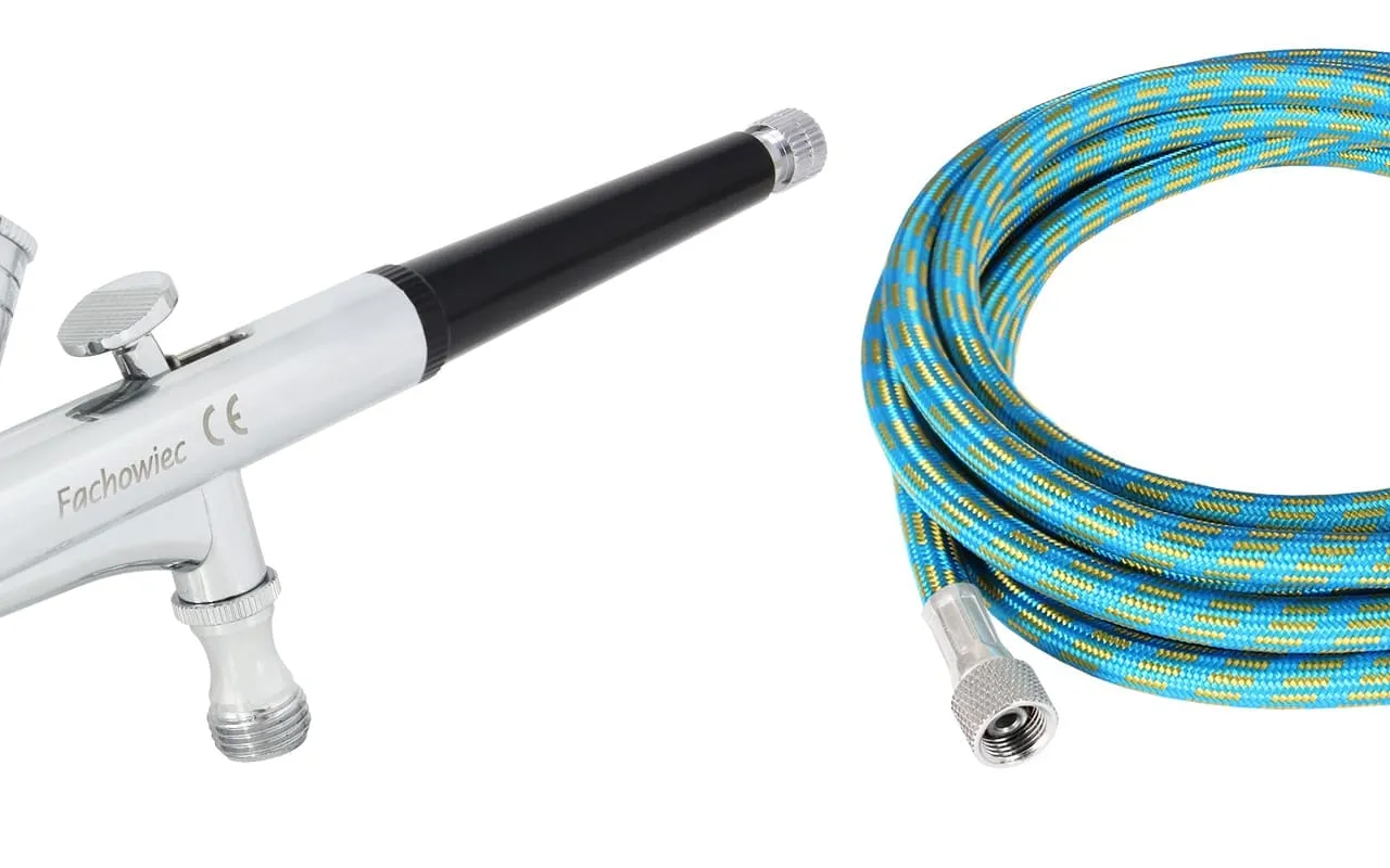 Kompresor MINI zestaw + aerograf-BD130 0.3 mm + wąż 3 mb, zdjęcie 6