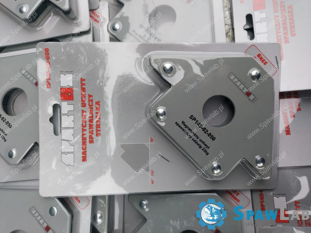 Magnetyczny uchwyt spawalniczy - strzałka [udźwig 22KG], zdjęcie 3