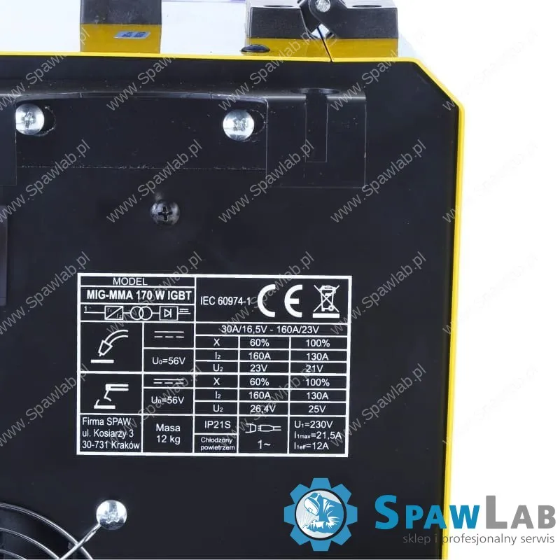 Magnum Półautomat Spawalniczy MIG 170W MMA IGBT U MI 170W MMA, zdjęcie 7