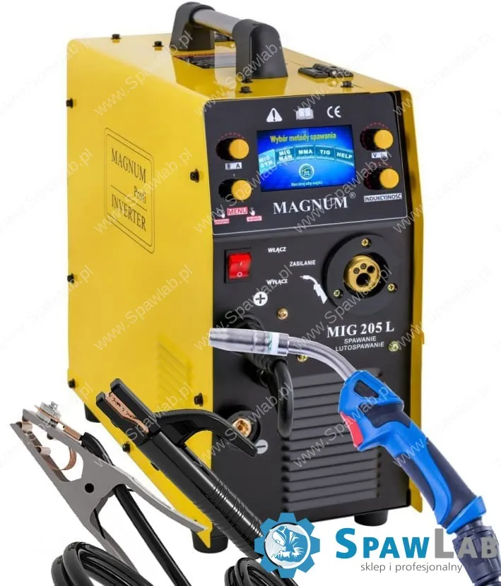 Magnum Półautomat Spawalniczy MIG 205L LCD Synergia U MI 205L AUT