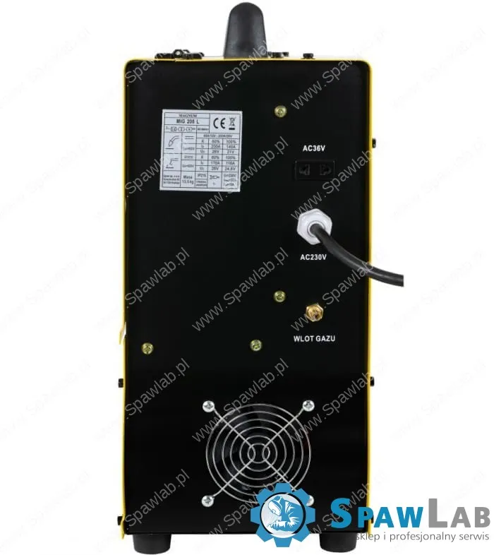 Magnum Półautomat Spawalniczy MIG 205L LCD Synergia U MI 205L AUT, zdjęcie 8