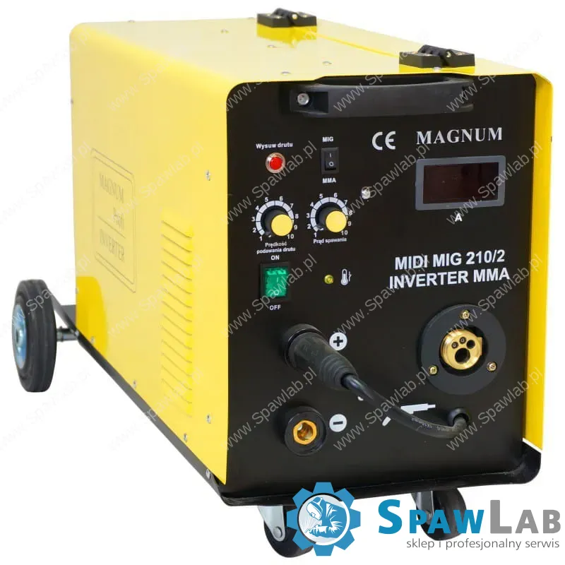 Magnum Półautomat Spawalniczy MIG 210/2MMA Synergia 4×4 U MI 210/2MMA