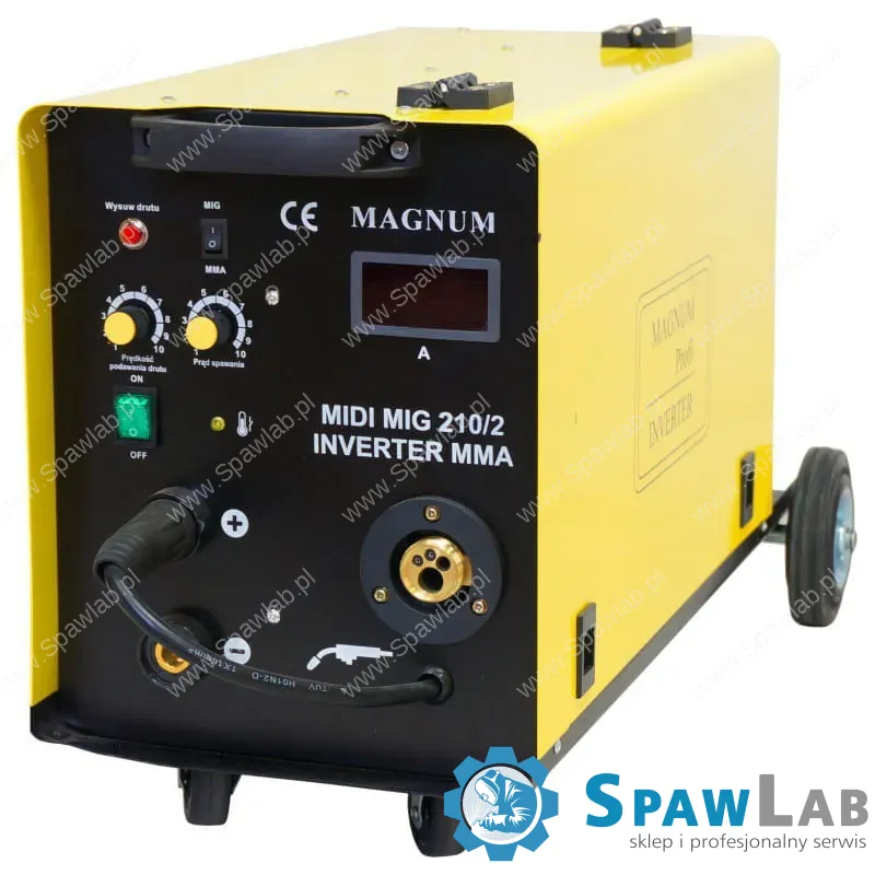 Magnum Półautomat Spawalniczy MIG 210/2MMA Synergia 4×4 U MI 210/2MMA, zdjęcie 5