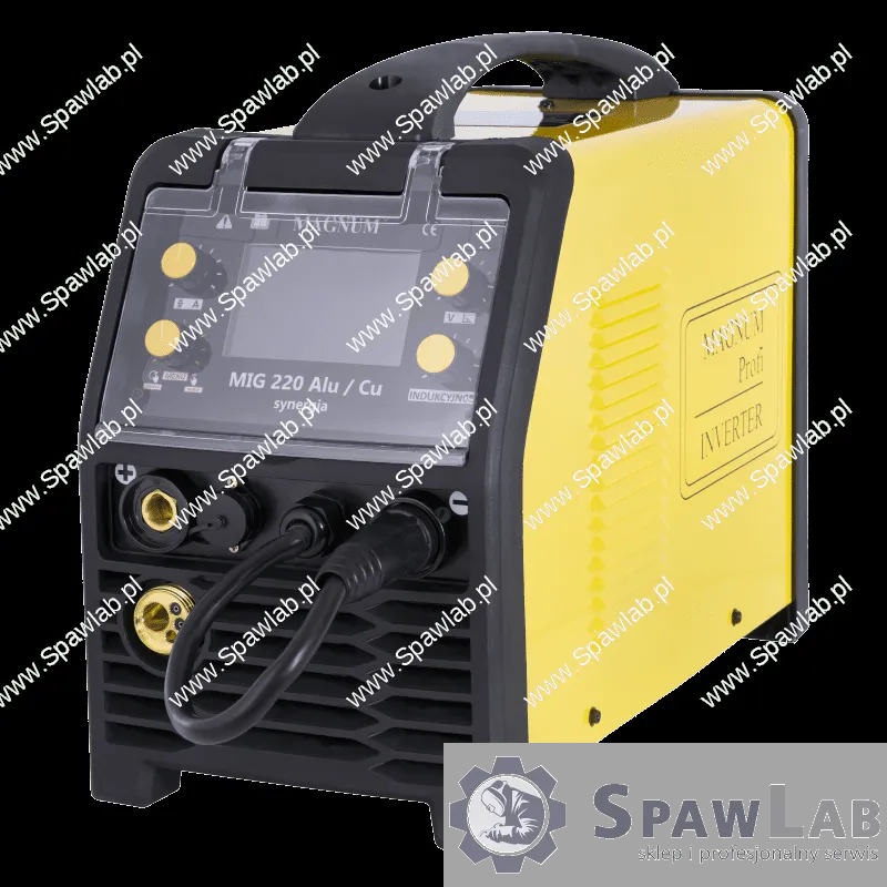 Magnum Półautomat Spawalniczy MIG 220 ALU/CU LCD Synergia U MI 220AL CU, zdjęcie 5