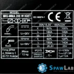 Magnum Półautomat Spawalniczy MIG 220W MMA IGBT U MI 220W MMA, zdjęcie 5