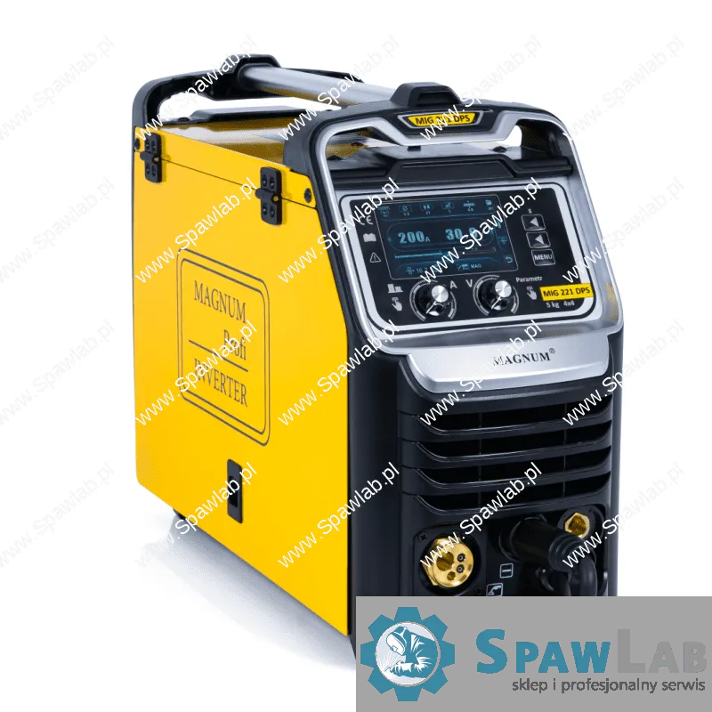 Magnum Półautomat Spawalniczy MIG 221 Dual puls synergia 4×4 U MI 221 DPS 5