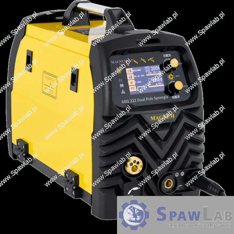 Magnum Półautomat Spawalniczy MIG 222 Dual puls Synergia U MI 222 DP LCD