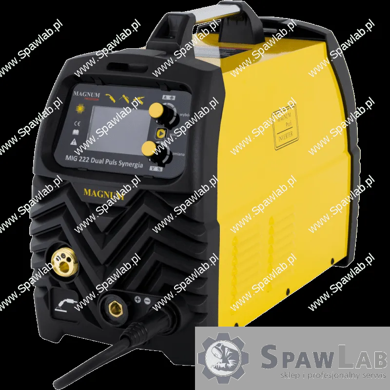 Magnum Półautomat Spawalniczy MIG 222 Dual puls Synergia U MI 222 DP LCD, zdjęcie 2