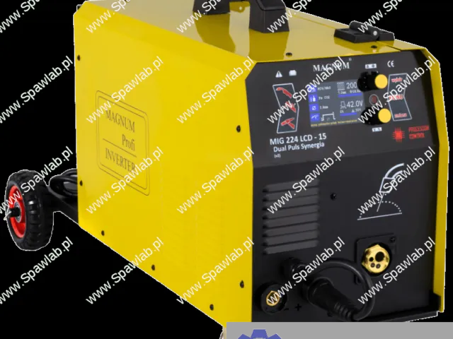 Magnum Półautomat Spawalniczy MIG 222 Dual puls synergia U MI 224 LCD