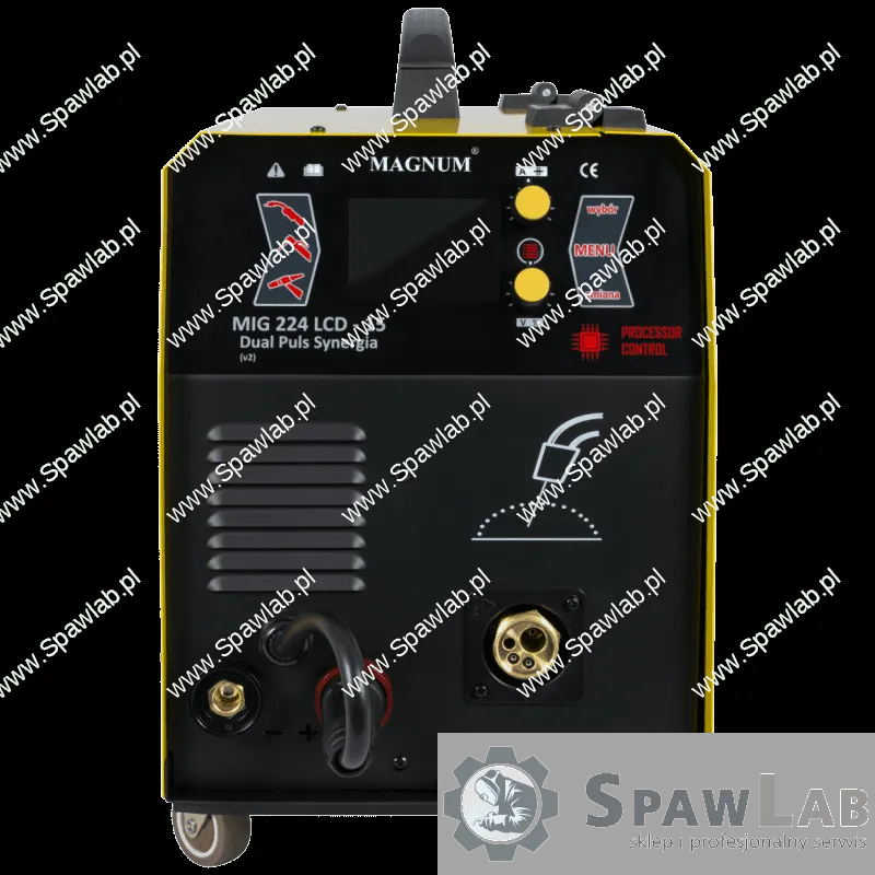 Magnum Półautomat Spawalniczy MIG 222 Dual puls synergia U MI 224 LCD, zdjęcie 3