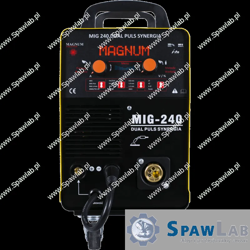 Magnum Półautomat Spawalniczy MIG 240 Dual puls Synergia U MI 240 DP, zdjęcie 6