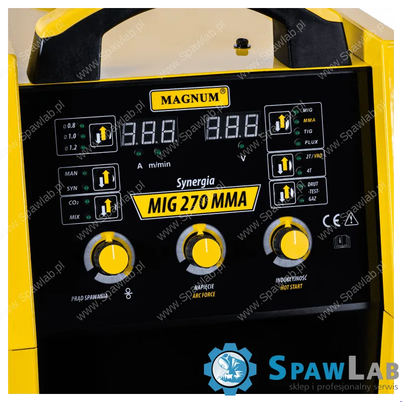 Magnum Półautomat Spawalniczy MIG 270 SYNERGIA 4×4 U MI 270 SYN, zdjęcie 5