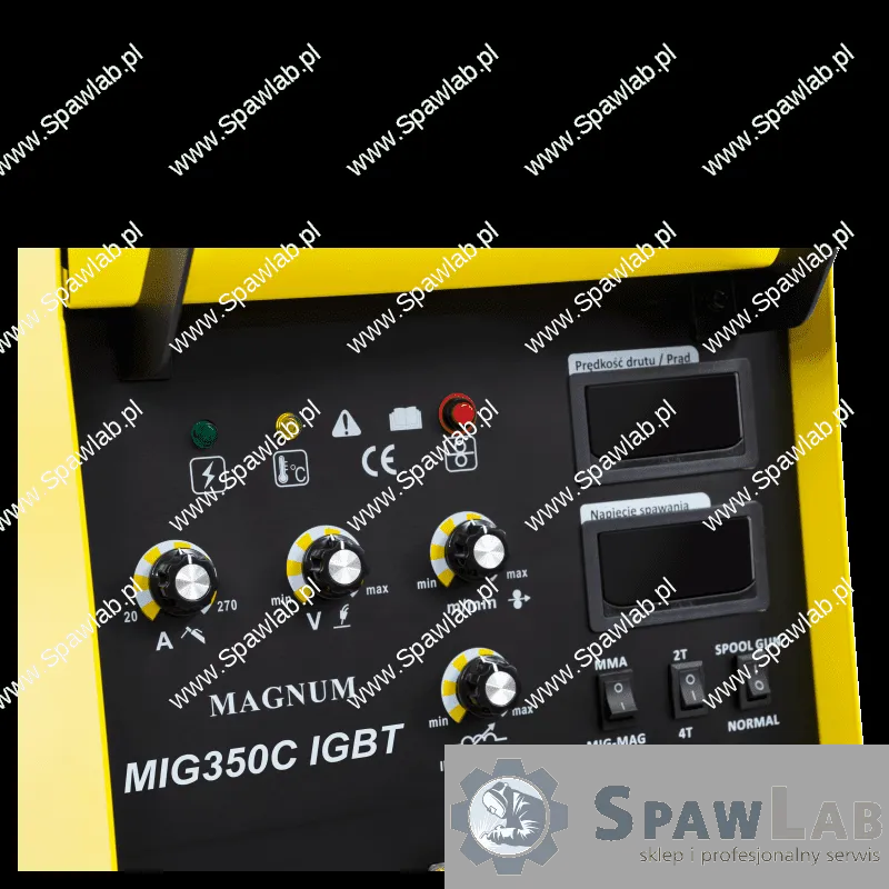 Magnum Półautomat Spawalniczy MIG 350 C IGBT Industrial U MI 350 C J, zdjęcie 7