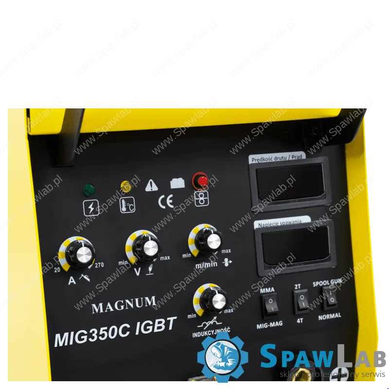 Magnum Półautomat Spawalniczy MIG 350 IGBT 4×4 V2 U MI 350 IGBT V2, zdjęcie 8