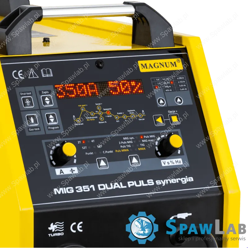 Magnum Półautomat Spawalniczy MIG 351 Dual puls U MI 351 puls, zdjęcie 8