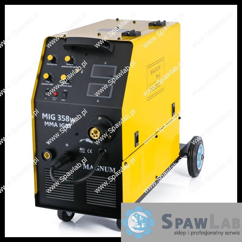 Magnum Półautomat Spawalniczy MIG 358W MMA 4×4 U MI 358W MMA, zdjęcie 5