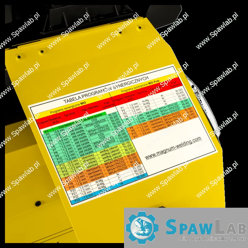 Magnum Półautomat Spawalniczy MIG 505 puls synergia U MI 505 P/SY, zdjęcie 10