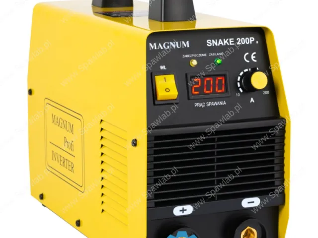 Magnum Spawarka Inwertorowa Snake 200 II MMA IGBT U i SNA 200IIW