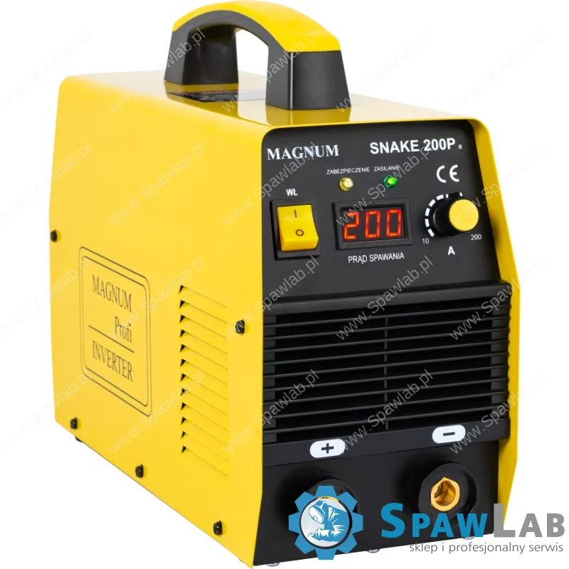 Magnum Spawarka Inwertorowa Snake 200 II MMA IGBT U i SNA 200IIW
