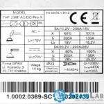 Magnum Spawarka inwertorowa THF 238P AC/DC PRO-X U I THF238P LCD, zdjęcie 7