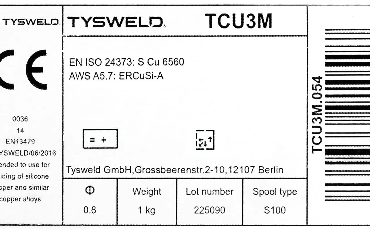 MIG drut spawalniczy do lutospawania CuSi3 0.8x1kg, zdjęcie 3
