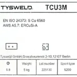 MIG drut spawalniczy do lutospawania CuSi3 0.8x5kg, zdjęcie 3