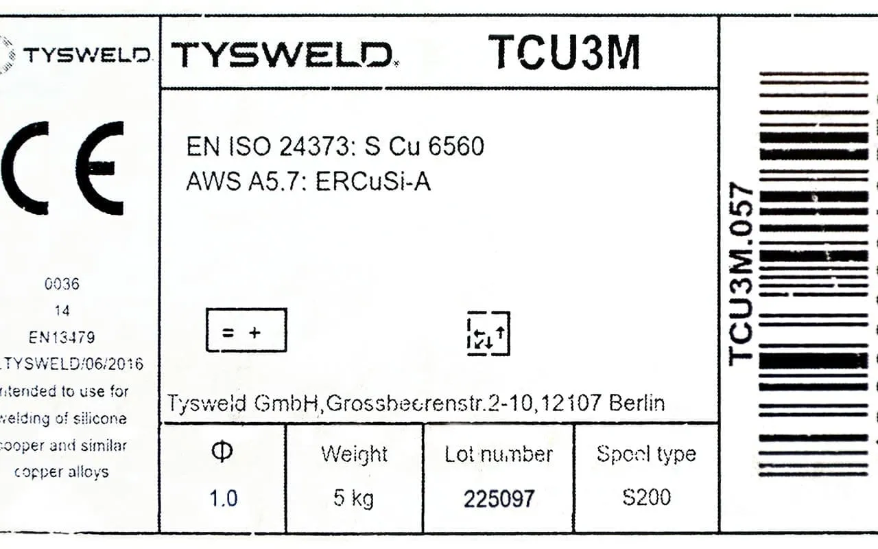 MIG drut spawalniczy do lutospawania CuSi3 1.0x5kg, zdjęcie 3