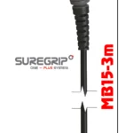 MIG UCHWYT SPAWALNICZY PARKER SUREGRIP ERGO 1500 PAK X 3m OPAKOWANIE BLISTER, zdjęcie 2