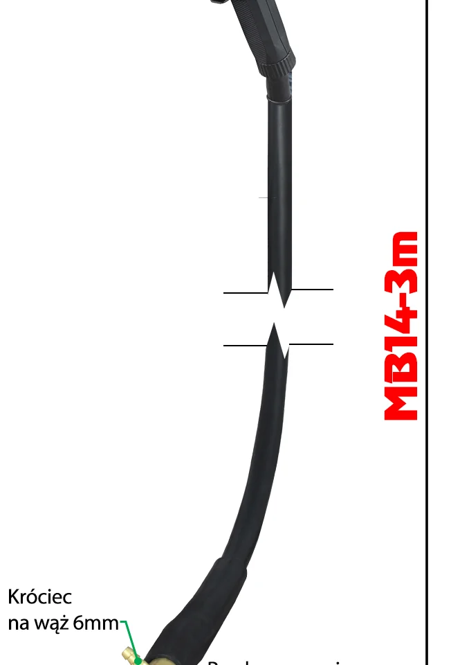 MIG UCHWYT SUREGRIP ERGO 1400 PAK X 3m PLUS 14 Bester mp1500/1501S/1603/1800, zdjęcie 2