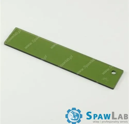 Migatronic Ciemnozielone szkło pleksi f/JBO 22x108mm 10 szt.