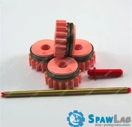 Migatronic Rolki 1,6 | Rolka podajnika drutu | KIT MWF 1.6 V różowo-czerwona
