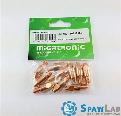 Migatronic Końcówka prądowa M8 Ø1.0 (10 szt.)