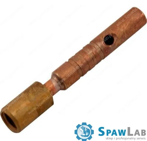 Migatronic Końcówka prądowo-wodna 1/4″ UNF żeńska, Ø6.5 mm