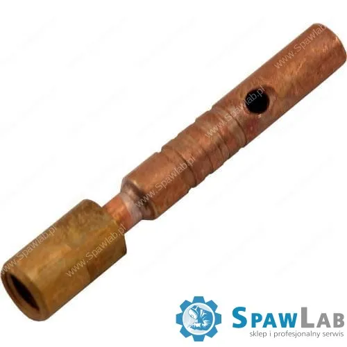 Migatronic Końcówka prądowo-wodna 1/4″ UNF żeńska, Ø6.5 mm