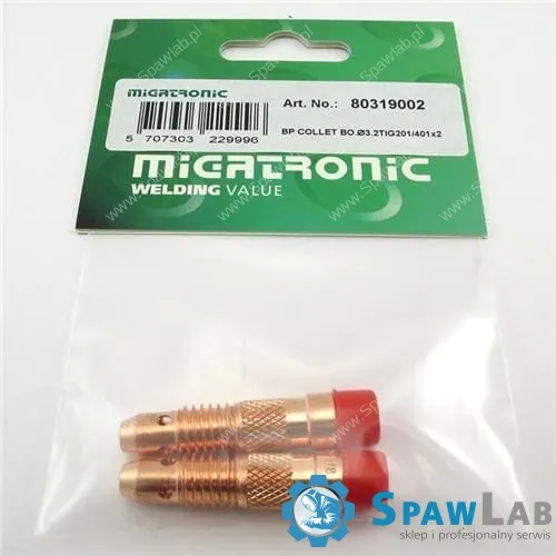 Migatronic Korpus tulejki zaciskowej Ø3.2 mm TIG 201/401