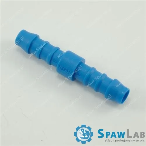 Migatronic Króciec prosty do węża Ø8 x Ø8 mm, plastikowy
