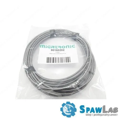 Migatronic Linka stalowa czerwona, ø2.0×4.0x10m dla drutu ø1.2-1.6mm