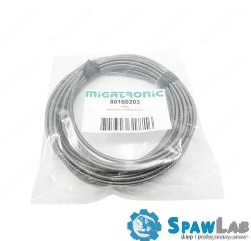 Migatronic Linka stalowa żółta, ø2,5×4,5x10m dla drutu ø1,6-2,0mm