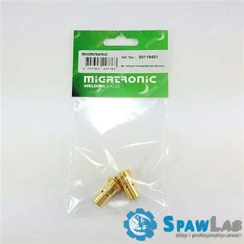 Migatronic Opakowanie z adapterem końcówki do MV450/550 M8 25mm X2
