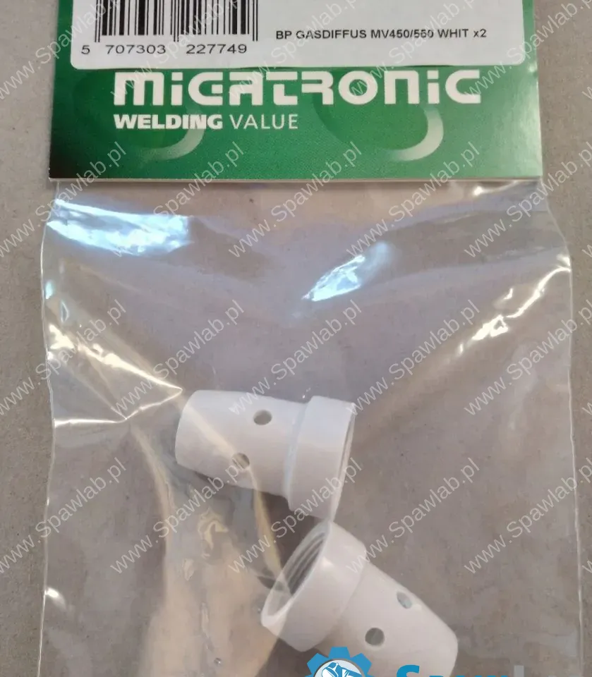 Migatronic Paczka Dyfuzorów gazowych do MV450/550 biały X2