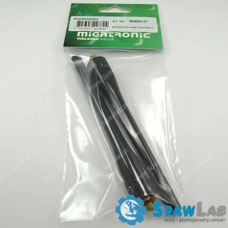Migatronic Paczka z długimi nasadkami elektrody TIG101-301 X2
