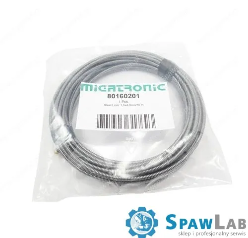 Migatronic Prowadnik drutu stalowy 0.8-1.0 mm / 10 m
