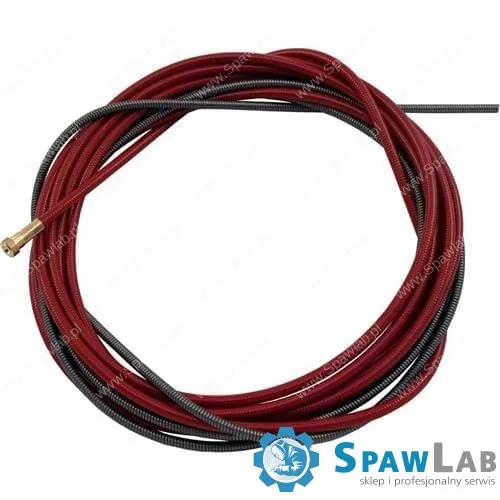 Migatronic Prowadnik drutu stalowy 5,4 m / 1,2-1,6 mm (czerwony)