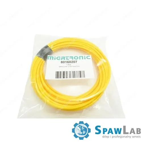 Migatronic Prowadnik drutu teflonowy (PTFE) 1.6-2.0 mm żółty, 10m