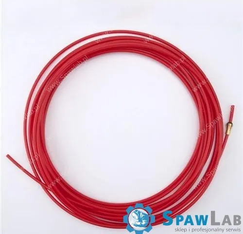 Migatronic Prowadnik drutu teflonowy (PTFE) 4,4 m / 1,2-1,6 mm, czerwony