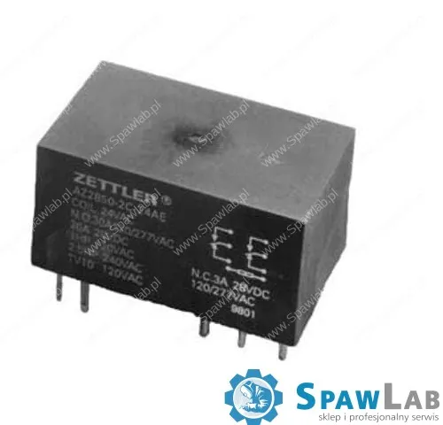 Migatronic Przekaźnik na PCB, 2x30A 24V DC (NO)