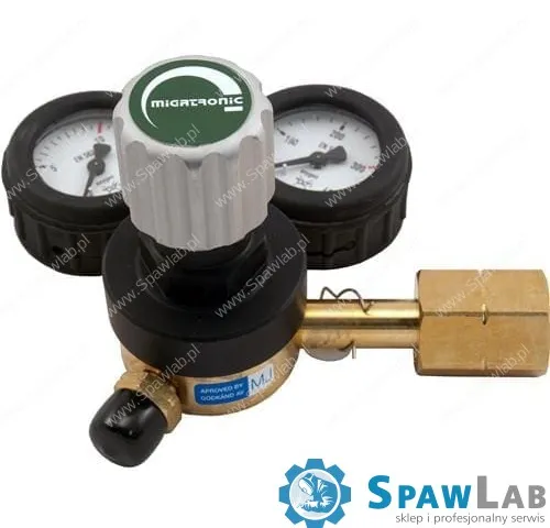 Migatronic Regulator Maxex 2 Manometry argon/mix, przyłącze dolne