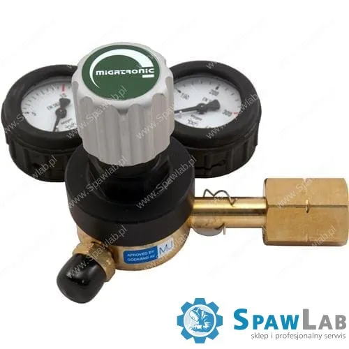 Migatronic Regulator Maxex 2 Manometry argon/mix, przyłącze dolne