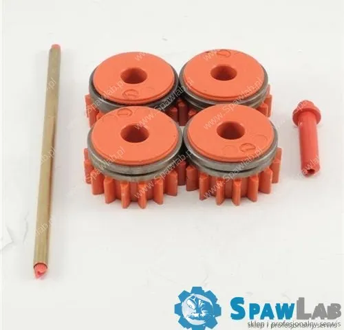 Migatronic Rolki 1,4 | Rolka podajnika drutu | KIT MWF 1.4 V pomarańczowo-czerwona