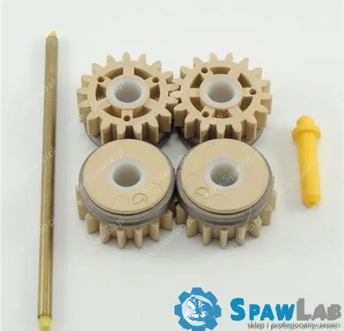 Migatronic Rolki 2,4 | Rolka podajnika drutu | KIT MWF 2.4 U beżowo-żółta
